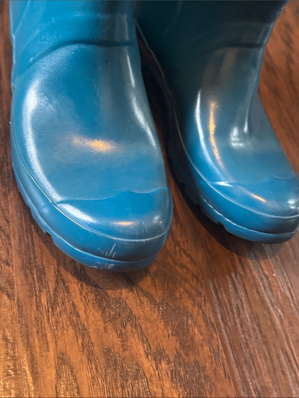 Hunter Teal Tall Women's Rain Boots - Picture 6 of 11